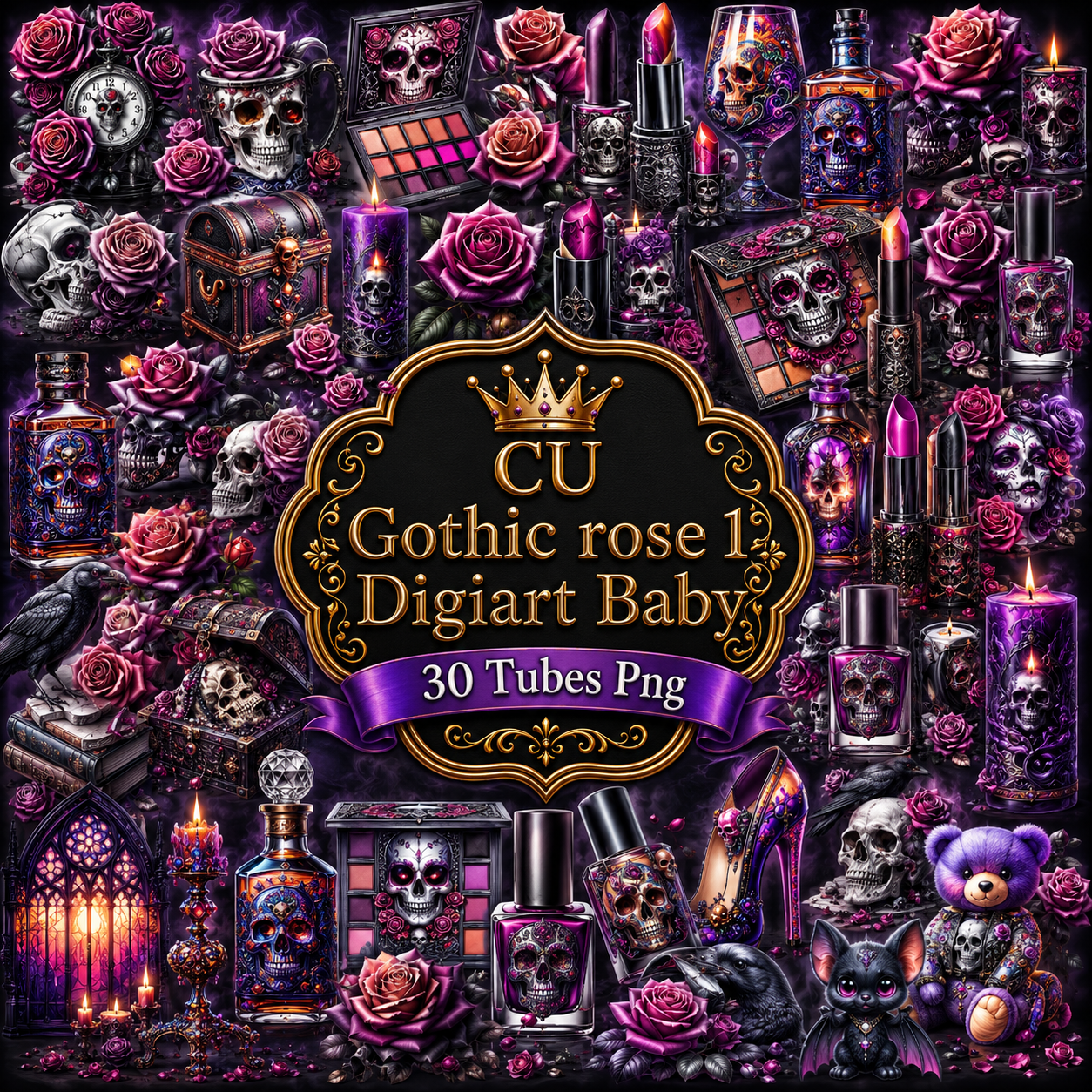 (image for) Cu Gothic rose 1